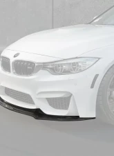 Vorsteiner Glossy Carbon Fiber VRS GTS Front Add On Spoiler BMW F80 M3 | F82 M4 2014-2018                                     - 4000BMV - Image 5
