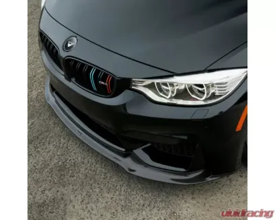 Vorsteiner Glossy Carbon Fiber VRS GTS Front Add On Spoiler BMW F80 M3 | F82 M4 2014-2018 - 4000BMV