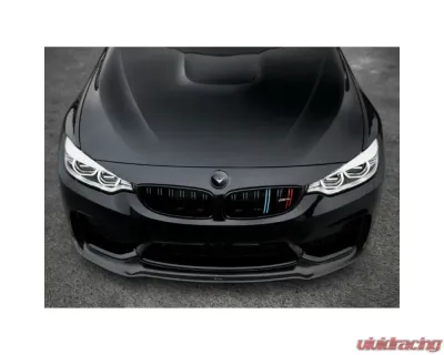 Vorsteiner Glossy Carbon Fiber VRS GTS Front Add On Spoiler BMW F80 M3 | F82 M4 2014-2018 - 4000BMV