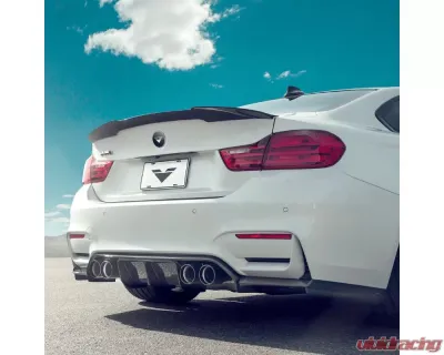 Vorsteiner Glossy Carbon Fiber GTS Rear Diffuser BMW F80 M3 | M4 2014-2018 - 4001BMV