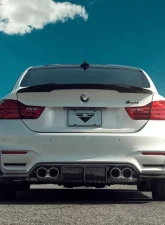 Vorsteiner Glossy Carbon Fiber GTS Rear Diffuser BMW F80 M3 | M4 2014-2018                                     - 4001BMV - Image 4