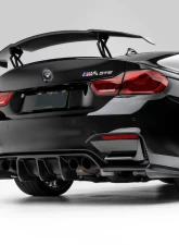 Vorsteiner Glossy Carbon Fiber VRS GTS-V Aero Rear Diffuser BMW F8x M3 | M4 2014-2018                                     - 4250BMV - Image 2
