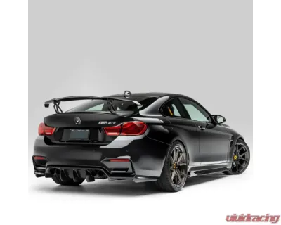 Vorsteiner Glossy Carbon Fiber VRS GTS-V Aero Rear Diffuser BMW F8x M3 | M4 2014-2018 - 4250BMV