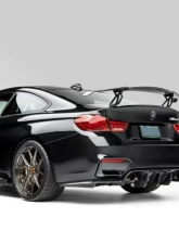 Vorsteiner Glossy Carbon Fiber VRS GTS-V Aero Rear Diffuser BMW F8x M3 | M4 2014-2018                                     - 4250BMV - Image 4