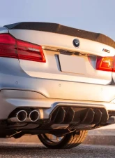 Vorsteiner VRS Aero Glossy Carbon Fiber Rear Diffuser BMW F90 M5 2017-2023                                     - 5250BMV - Image 2