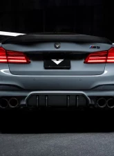Vorsteiner VRS Aero Glossy Carbon Fiber Rear Diffuser BMW F90 M5 2017-2023                                     - 5250BMV - Image 4