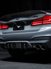 Vorsteiner VRS Aero Glossy Carbon Fiber Rear Diffuser BMW F90 M5 2017-2023                                     - 5250BMV - Image 5