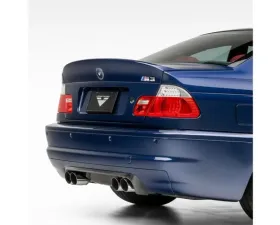 Vorsteiner V-CSL Aero Bootlid Carbon Fiber PP 1X1 Glossy Coupe Only BMW 46 M3 2000-2006