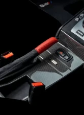 Vorsteiner V-CSL Center Console Carbon Fiber PP 1X1 Glossy BMW 46 M3 2000-2006                                     - BMV4635 - Image 3
