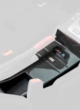 Vorsteiner V-CSL Center Console Carbon Fiber PP 1X1 Glossy BMW 46 M3 2000-2006                                     - BMV4635 - Image 2