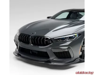 Vorsteiner VRS Glossy Carbon Fiber PP 2x2 Aero Front Spoiler BMW F9X M8 2020-2023 - BMV8020