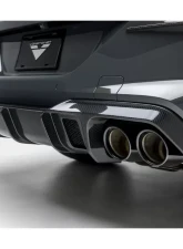 Vorsteiner VRS Aero Glossy Carbon Fiber PP 2x2 Rear Diffuser BMW F9X M8 2020-2023                                     - BMV8050 - Image 7