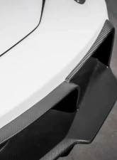 Vorsteiner VX Aero Glossy Carbon Fiber PP 1x1 Front Bumper w/Front Spoiler Ferrari 458 Italia 2010-2015                                     - FRV1110 - Image 7