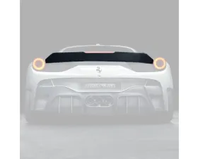 Vorsteiner VX Aero Glossy Carbon Fiber PP 1x1 Decklid Spoiler Ferrari 458 Italia 2010-2015
