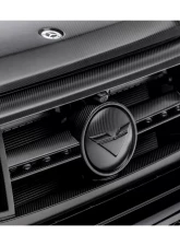 Vorsteiner Glossy Carbon Fiber PP 2x2 Front Grille w/ Separate Center V Part Piece Mercedes Benz G63 AMG 2018+                                     - MEV2005 - Image 2