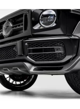 Vorsteiner Glossy Carbon Fiber PP 2x2 Front Grille w/ Separate Center V Part Piece Mercedes Benz G63 AMG 2018+                                     - MEV2005 - Image 9