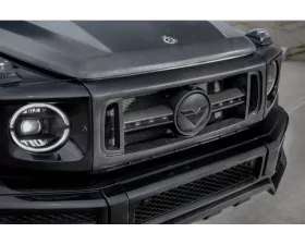 Vorsteiner Carbon Fiber PP 2x2 Satin Front Grille with Separate Center V Part Piece Mercedes-Benz G550 | G63 VRS Aero Program 2018+
