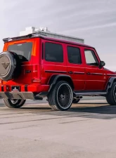 Vorsteiner Glossy Carbon Fiber PP 2x2 Rear Diffuser Mercedes Benz G63 AMG 2018+                                     - MEV2050 - Image 12