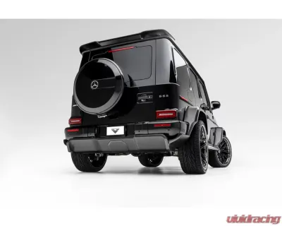 Vorsteiner Glossy Carbon Fiber PP 2x2 Rear Diffuser Mercedes Benz G63 AMG 2018+ - MEV2050