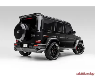 Vorsteiner Glossy Carbon Fiber PP 2x2 Rear Diffuser Mercedes Benz G63 AMG 2018+ - MEV2050