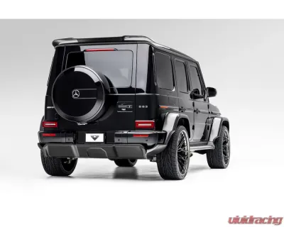 Vorsteiner Glossy Carbon Fiber PP 2x2 Finish Rear Roof Spoiler Mercedez Benz G63 AMG Program 2018+ - MEV2060