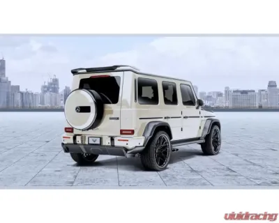 Vorsteiner Glossy Carbon Fiber PP 2x2 Finish Rear Roof Spoiler Mercedez Benz G63 AMG Program 2018+ - MEV2060