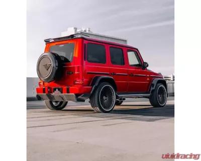 Vorsteiner Glossy Carbon Fiber PP 2x2 Finish Rear Roof Spoiler Mercedez Benz G63 AMG Program 2018+ - MEV2060
