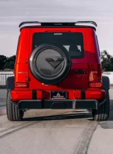 Vorsteiner Glossy Carbon Fiber PP 2x2 Finish Rear Roof Spoiler Mercedez Benz G63 AMG Program 2018+                                     - MEV2060 - Image 15
