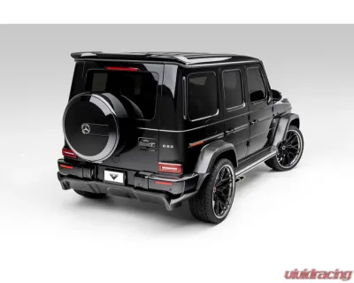 Vorsteiner Glossy Carbon Fiber PP 2x2 Finish Rear Roof Spoiler Mercedez Benz G63 AMG Program 2018+ - MEV2060