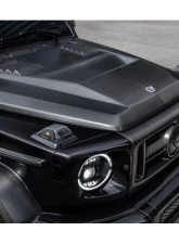 Vorsteiner Glossy Carbon Fiber PP 2x2 Finish Bonnet | Hood Mercedes Benz G63 AMG 2018+                                     - MEV2080 - Image 2