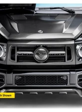 Vorsteiner Glossy Carbon Fiber PP 2x2 Finish Bonnet | Hood Mercedes Benz G63 AMG 2018+                                     - MEV2080 - Image 3