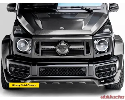 Vorsteiner Glossy Carbon Fiber PP 2x2 Finish Bonnet | Hood Mercedes Benz G63 AMG 2018+ - MEV2080