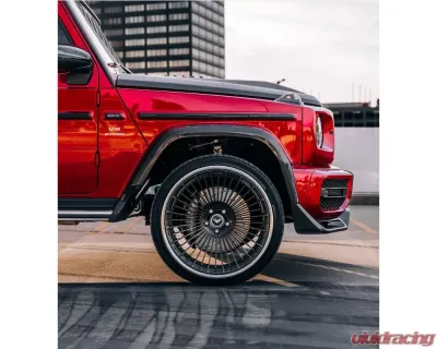 Vorsteiner Glossy Carbon Fiber PP 2x2 4 Fenders Mercedes Benz G63 AMG 2018+ - MEV2090
