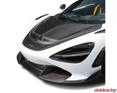 Vorsteiner Silverstone Edition Aero Glossy Carbon Fiber PP 2x2 Hood McLaren 720S 2017-2023 - MVS2080