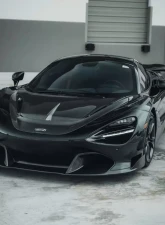 Vorsteiner Silverstone Edition Aero Glossy Carbon Fiber PP 2x2 Hood McLaren 720S 2017-2023                                     - MVS2080 - Image 6