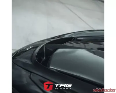 Vorsteiner Silverstone Edition Aero Glossy Carbon Fiber PP 2x2 Hood McLaren 720S 2017-2023 - MVS2080