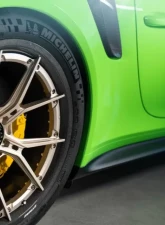 Vorsteiner 2x2 Satin Carbon Fiber PP Side Skirts Porsche 991 GT2 GW9 Aero Program 2017-2019                                     - POV2031 - Image 4