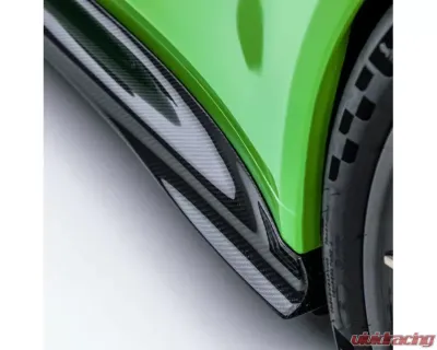Vorsteiner 2x2 Satin Carbon Fiber PP Side Skirts Porsche 991 GT2 GW9 Aero Program 2017-2019 - POV2031