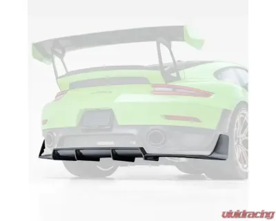 Vorsteiner 2x2 Satin Carbon Fiber PP Rear Diffuser Porsche 991 GT2 GW9 Aero Program 2017-2019 - POV2051