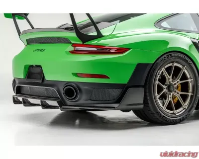Vorsteiner 2x2 Satin Carbon Fiber PP Rear Decklid Spoiler Porsche 991 GT2 GW9 Aero Program 2017-2019 - POV2061