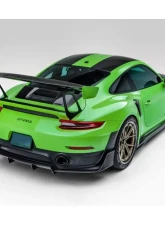 Vorsteiner 2x2 Satin Carbon Fiber PP Rear Decklid Spoiler Porsche 991 GT2 GW9 Aero Program 2017-2019                                     - POV2061 - Image 4