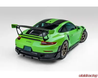 Vorsteiner 2x2 Satin Carbon Fiber PP Rear Decklid Spoiler Porsche 991 GT2 GW9 Aero Program 2017-2019 - POV2061