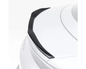 Vorsteiner PP 2x2 Glossy Carbon Fiber Aero Decklid Spoiler Porsche Taycan Turbo | Turbo S 2020-2022
