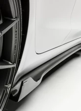 Vorsteiner Volta Aero 2x2 Glossy PP Carbon Fiber Side Skirt Tesla Model 3 2017+                                     - TEV1030 - Image 8