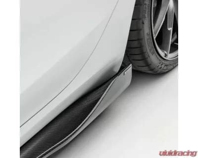 Vorsteiner Volta Aero 2x2 Glossy PP Carbon Fiber Side Skirt Tesla Model 3 2017+ - TEV1030