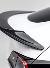Vorsteiner Glossy Carbon Fiber PP 2x2 Aero Decklid Spoiler Tesla Model Y 2020+                                     - TEV2060 - Image 4