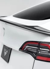 Vorsteiner Glossy Carbon Fiber PP 2x2 Aero Decklid Spoiler Tesla Model Y 2020+                                     - TEV2060 - Image 5