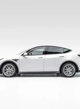 Vorsteiner Glossy Carbon Fiber PP 2x2 Aero Decklid Spoiler Tesla Model Y 2020+                                     - TEV2060 - Image 8