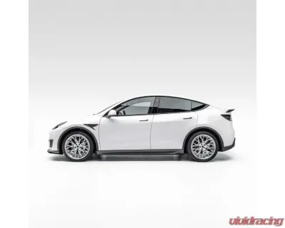 Vorsteiner Glossy Carbon Fiber PP 2x2 Aero Decklid Spoiler Tesla Model Y 2020+ - TEV2060