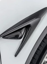 Vorsteiner Glossy Carbon Fiber PP 2x2 Add-On Aero Fender Vents Tesla Model Y 2020+                                     - TEV2090 - Image 3